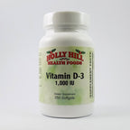 Holly Hill Health Foods Vitamin D3 1000 IU - 250 Softgels
