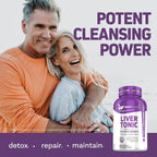 Herbtonics Liver Detox Cleanse with Milk Thistle & Berberine - 240 Capsules - image 3