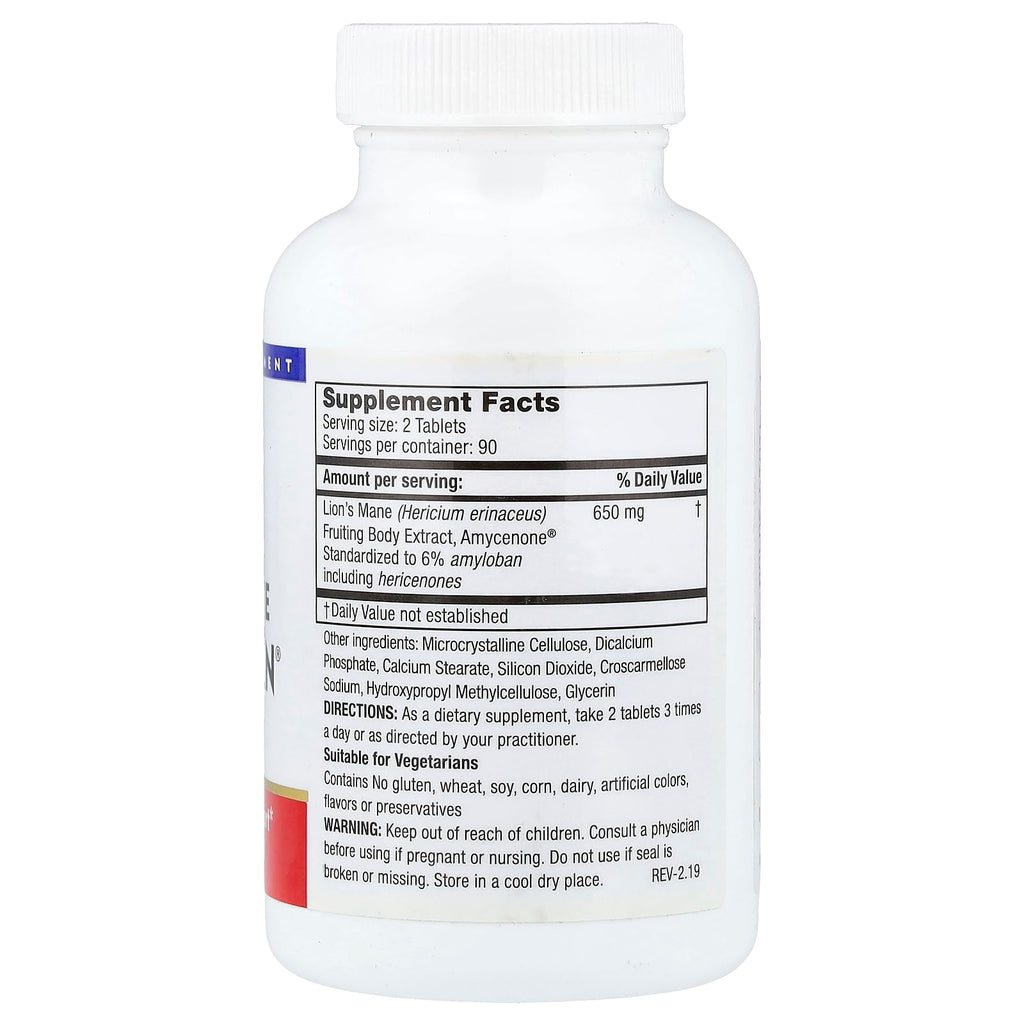 Mushroom Wisdom Amyl Oban 3399 - 180 Vegetarian Tablets - image 2