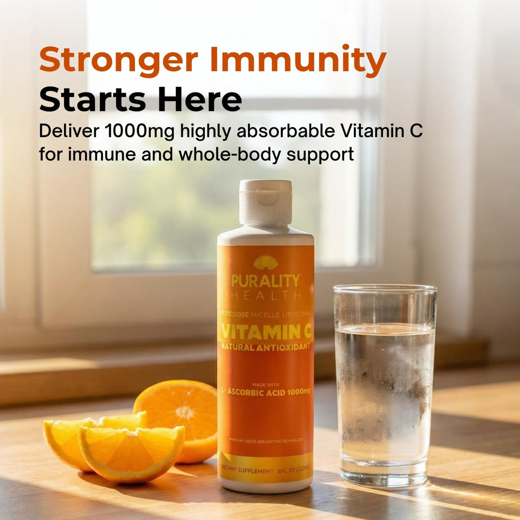 PURALITY HEALTH Liposomal Vitamin C 1000mg Liquid - 8 Fl Oz - image 3