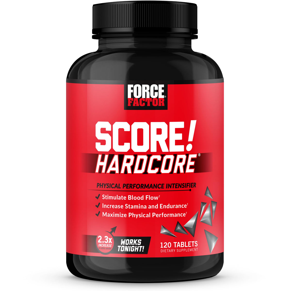 Force Factor Score! Hardcore 120ct 2-Pack