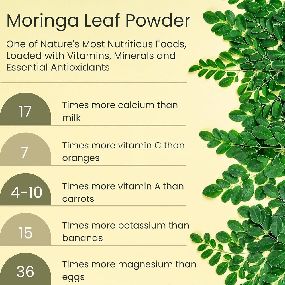 Vegs Moringa Powder Organic Freeze Dried - 8 oz - image 7