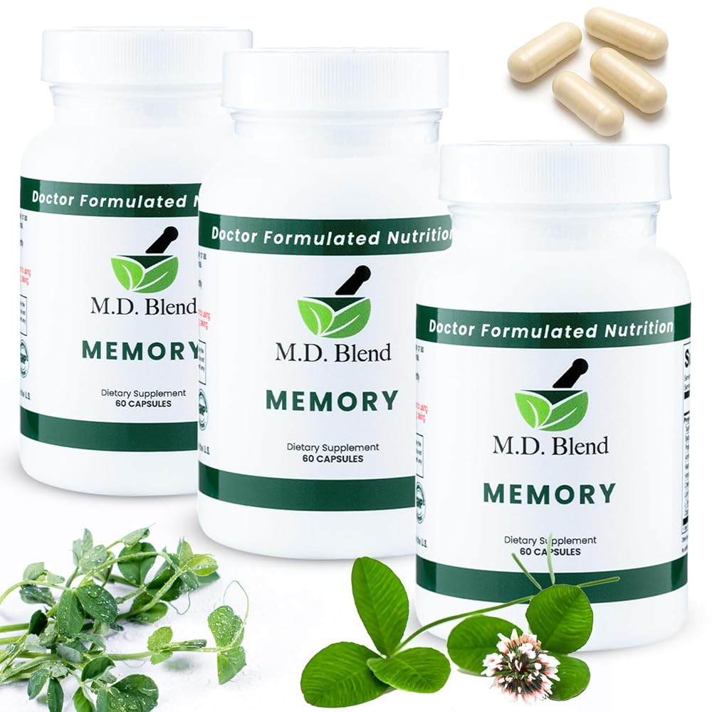 M.D. Blend Brain Support for Memory and Focus - Brain Supplement