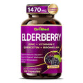 GriMed Elderberry Complex 1,470 mg with Quercetin & Zinc - 150 Capsules