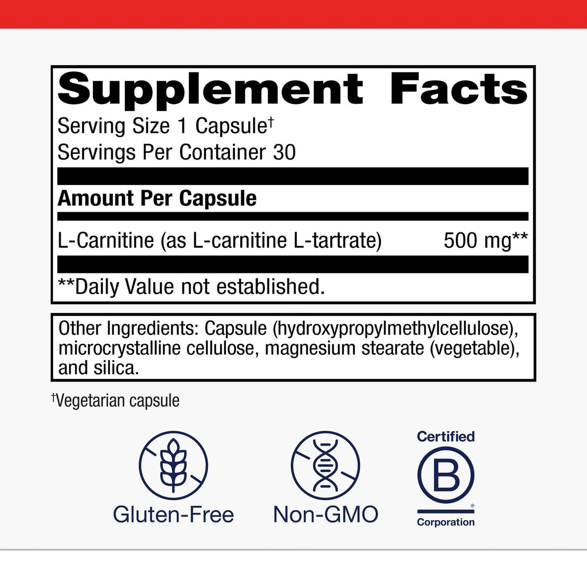 Metagenics L-Carnitine L-Tartrate 500 mg Powder - 30 Servings - image 4