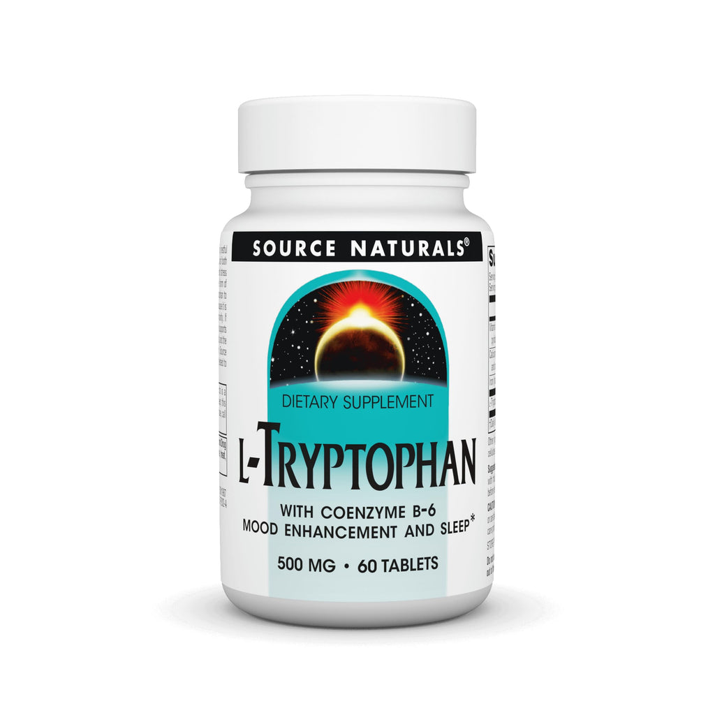 Source Naturals L-Tryptophan with Coenzyme B-6