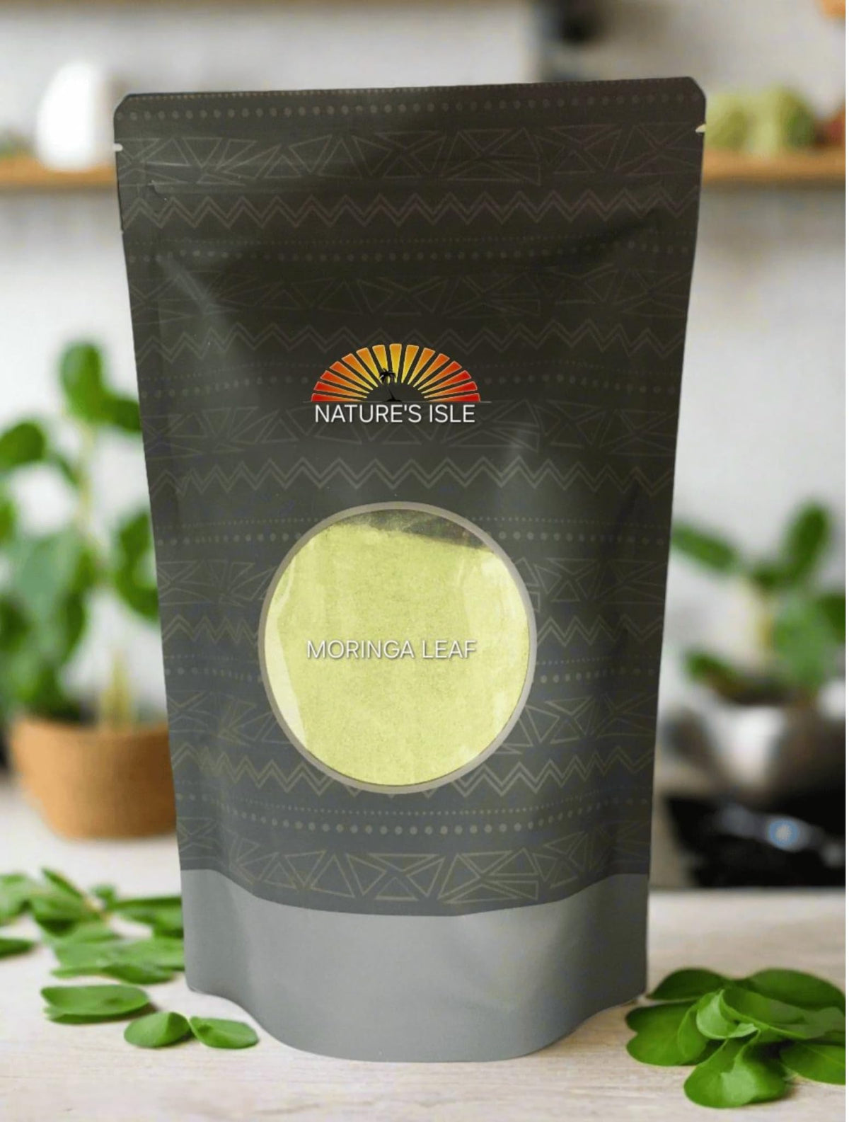 Herbal Island Moringa Oleifera Leaf Powder Organic - 16 oz - image 2