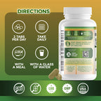 GreeNatr Ginkgo Biloba Panax Ginseng Moringa Capsules - 120 Count - image 7