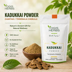 YOGIS HERBS Kadukkai Powder De-Seeded Haritaki - 16 oz - image 5