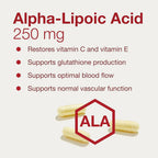 PROTOCOL FOR LIFE BALANCE Alpha Lipoic Acid 250mg - 90 Vegetarian Capsules - image 4