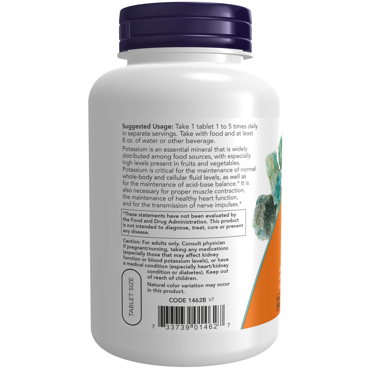 Now Supplements, Potassium Gluconate 99mg, Easier to Swallow