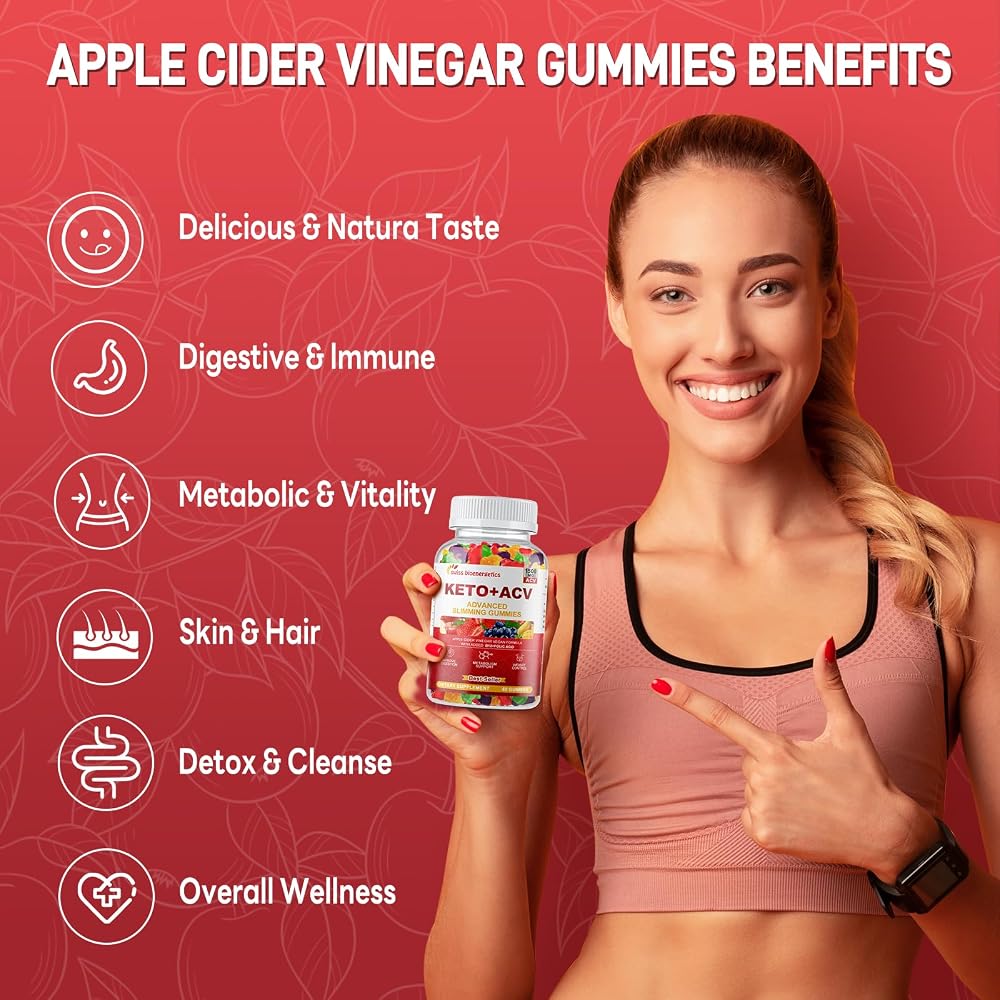 swiss bioenergetics Keto Apple Cider Vinegar Gummies