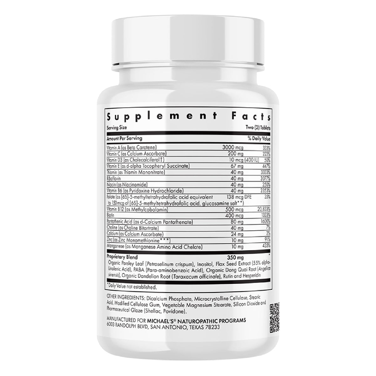 Michael's Teen Girls Multivitamin - 60 Tablets - image 9