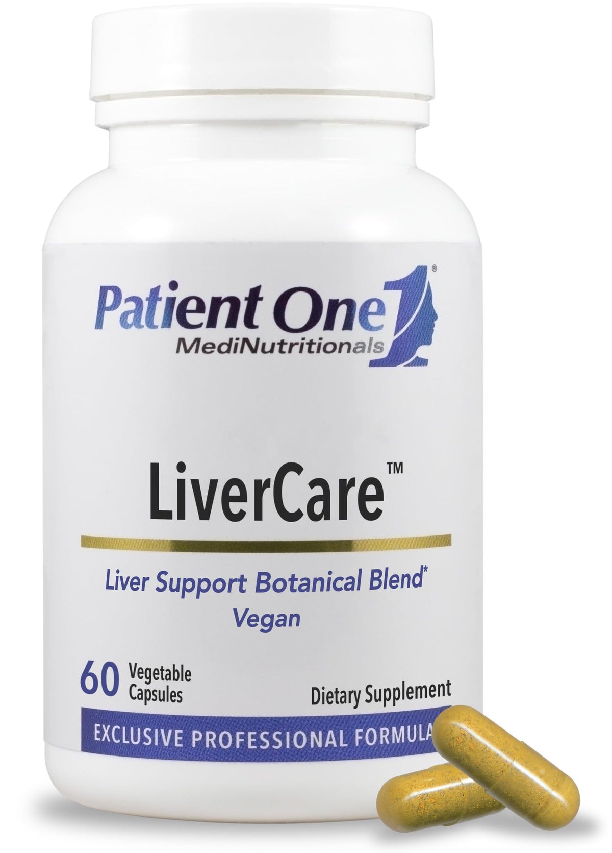 Patient One LiverCare Liver Support Formula - 60 Capsules