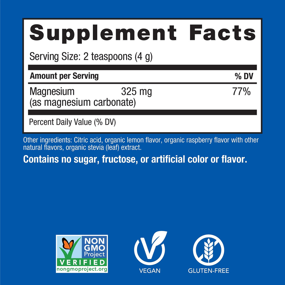 Natural Vitality Calm Magnesium Powder Stress Relief - 20 oz - image 2