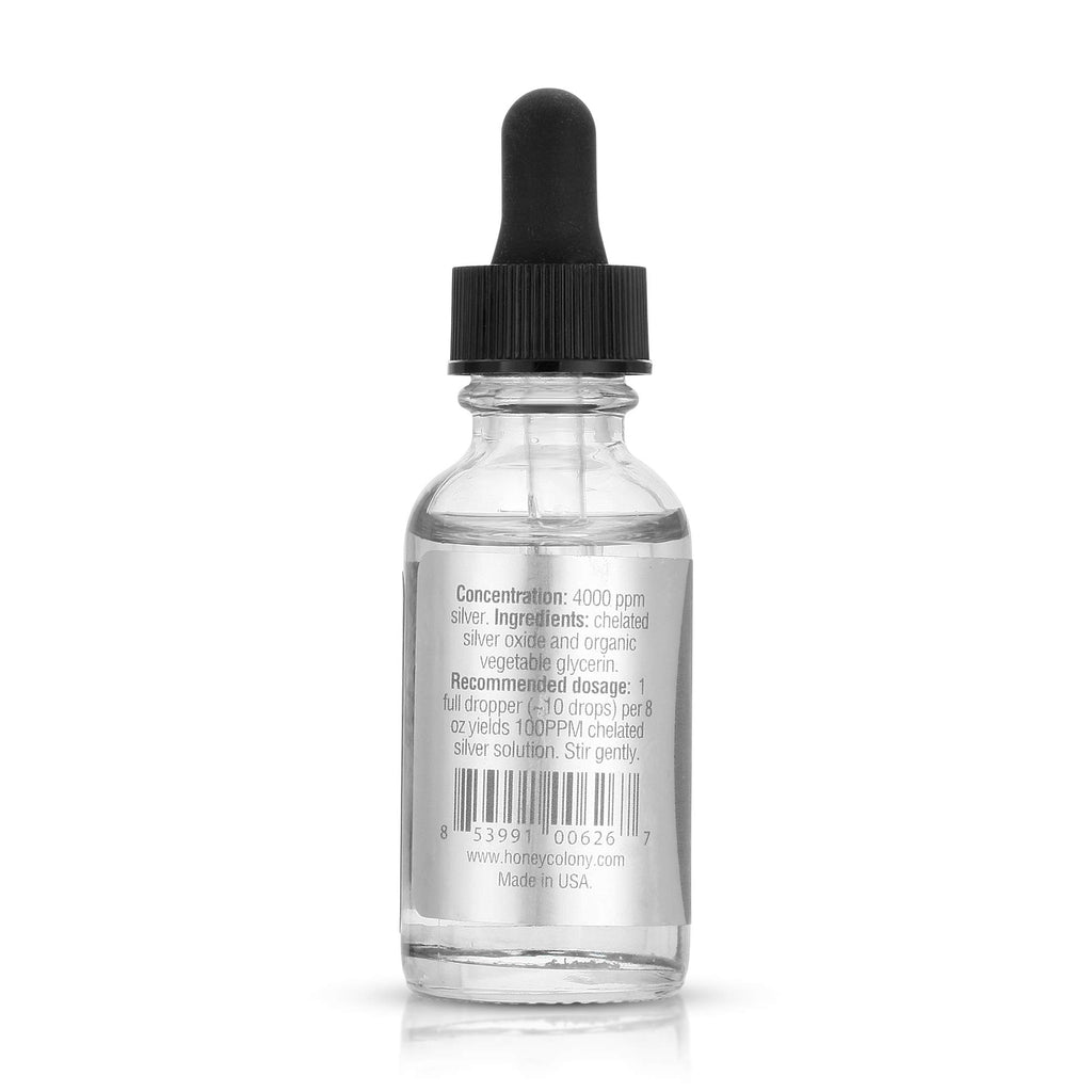 3rd Rock Essentials Silver Excelsior Serum 4000 PPM - 1 Fl Oz - image 2
