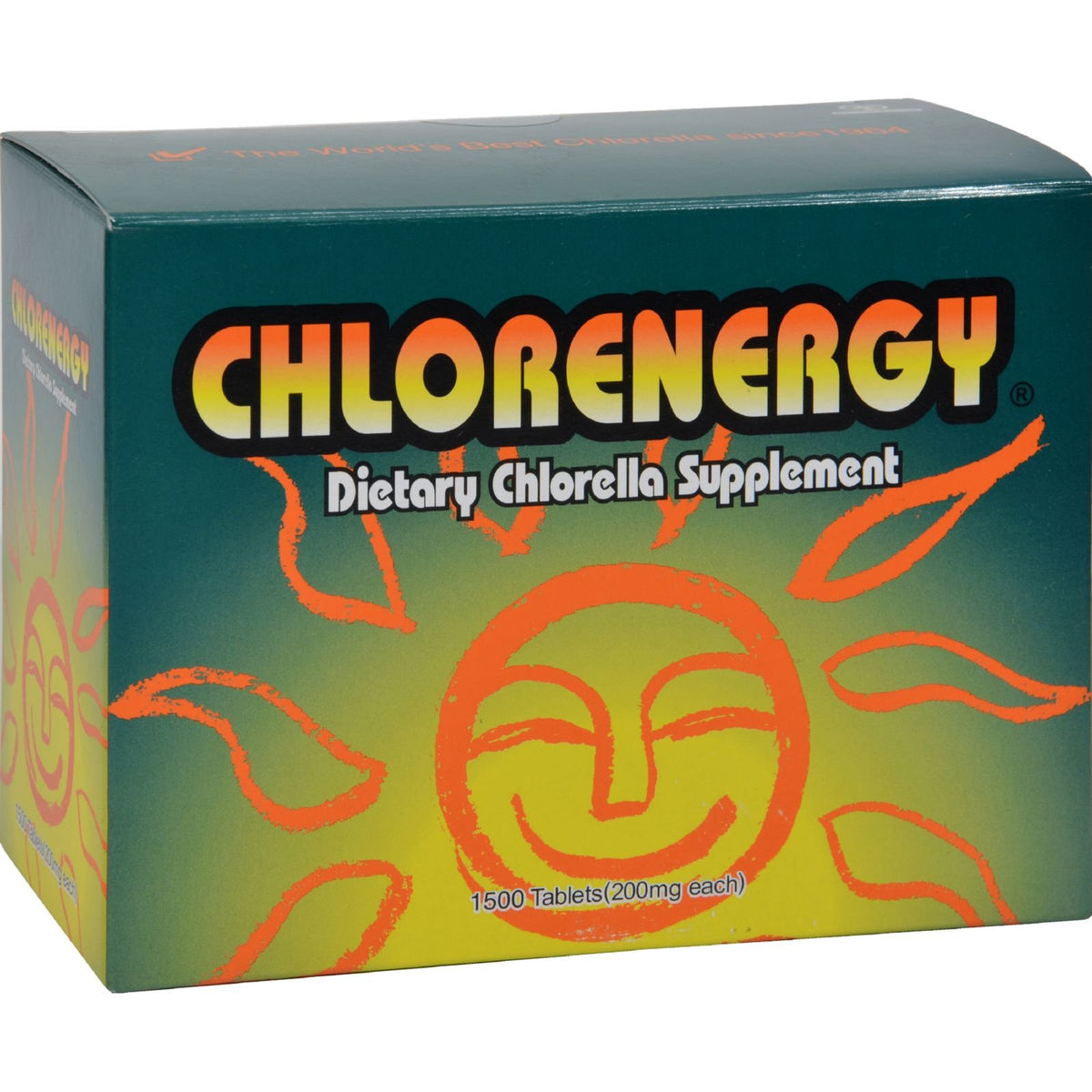 Chlorenergy Dietary Chlorella 200 mg - 1500 Tablets