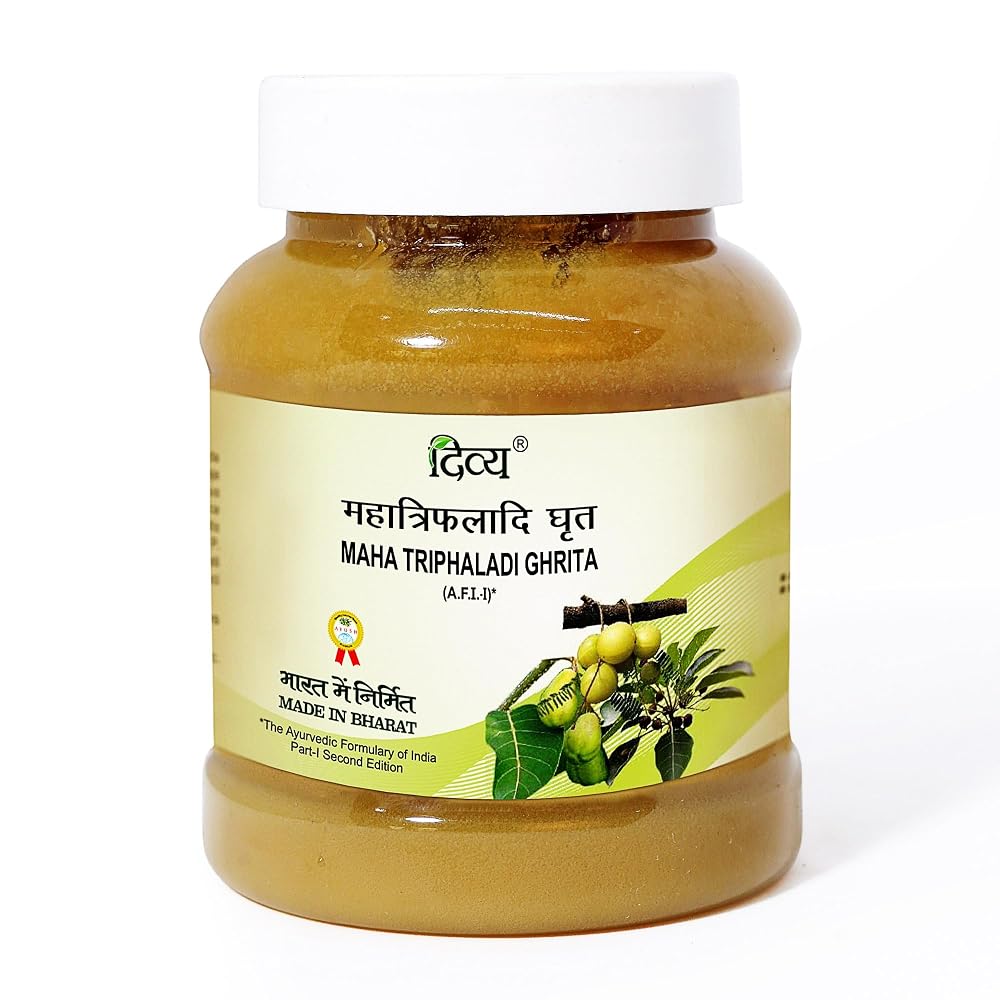 Patanjali Mahatriphaladi Ghrit Ayurvedic Eye Care - 200g
