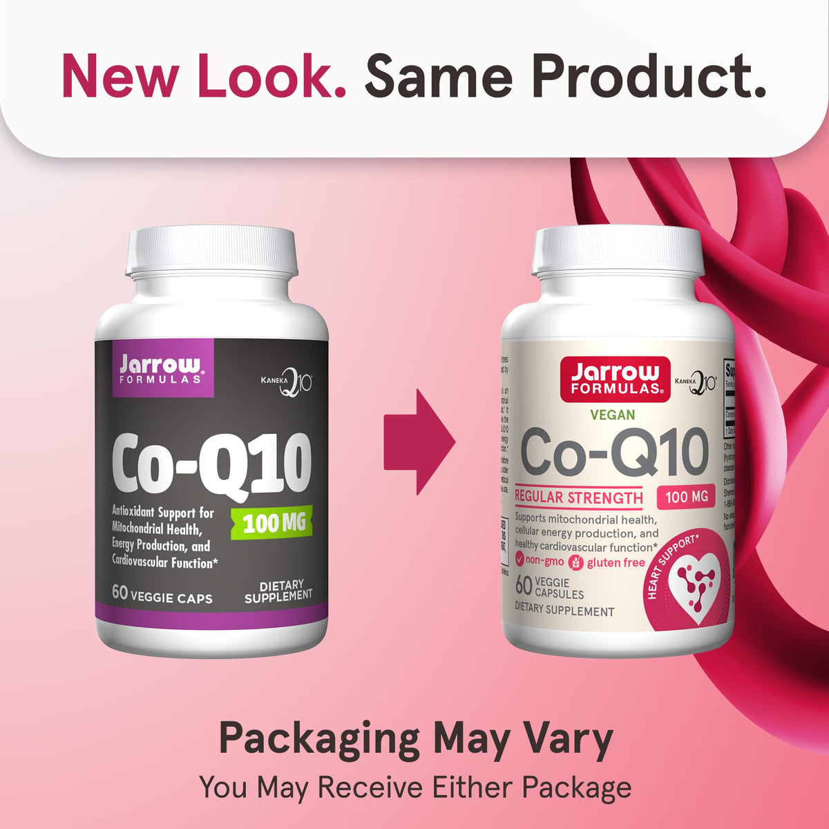 Jarrow Formulas Co-Q10 100 mg Ubiquinone - 60 Capsules - image 2
