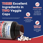 Surebounty Probiotic for Men & Women 200 Billion CFU - 60 Vegetarian Capsules - image 3