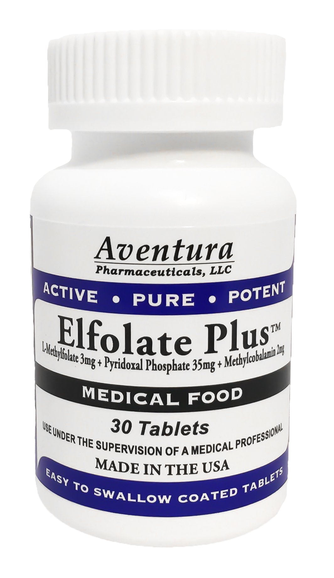 ELFOLATE Plus L-Methylfolate 3mg - 30 Tablets