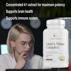GENIUS HERBALS Lion's Mane Complex 700mg Brain Support - 60 Capsules - image 5