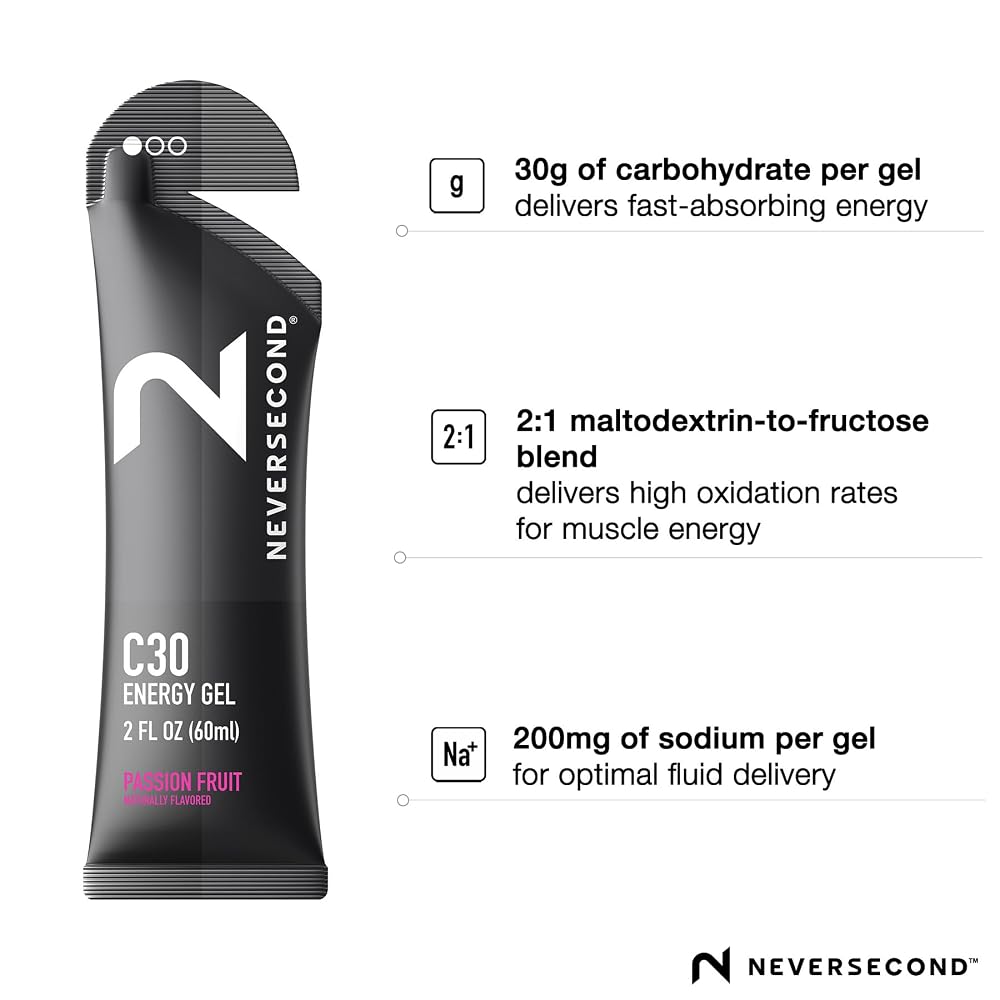 NeverSecond C30 Energy Gel, Performance Nutrition