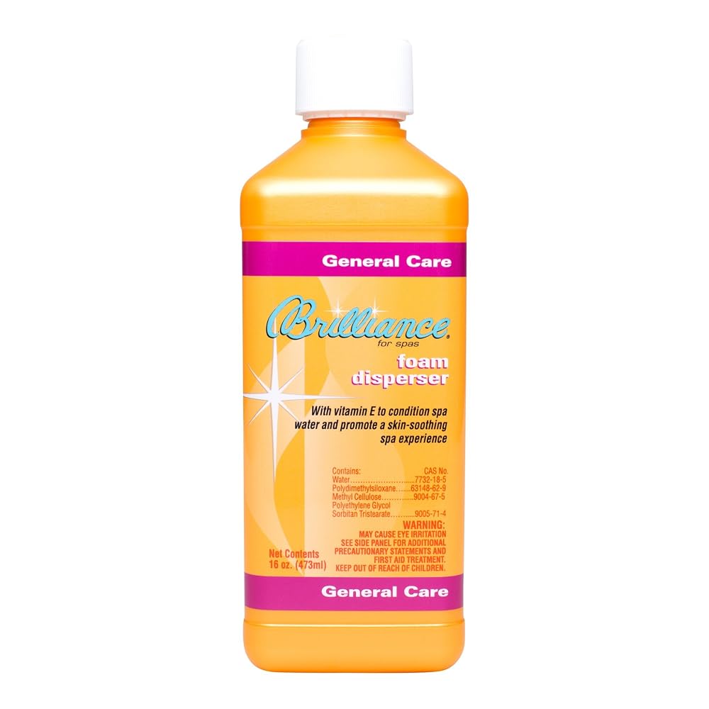 Brilliance for Spas Foam Disperser with Vitamin E - 16 oz