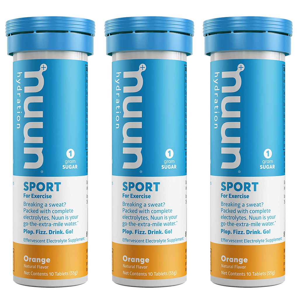 Nuun Sport Orange Electrolyte Drink Tablets