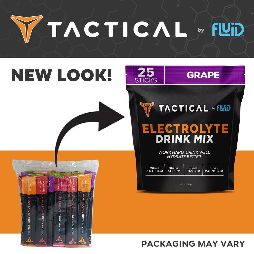 Fluid Tactical - 25 Count Electrolyte Powder