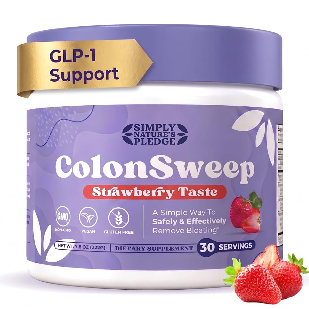COLON SWEEP ColonSweep Psyllium Husk Powder Colon Cleanser - Vegan