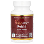 California Gold Nutrition Reishi Mushroom 600 mg - 90 Vegetarian Capsules