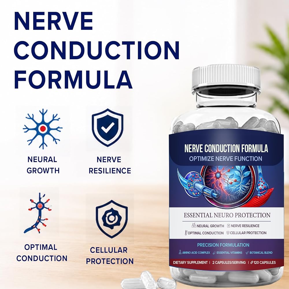 M Pain Management Nerve Support Formula - 120 Capsules - image 2