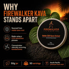 Firewalker Kava Noble CO2 Kava Extract Powder, 30% Kavalactones