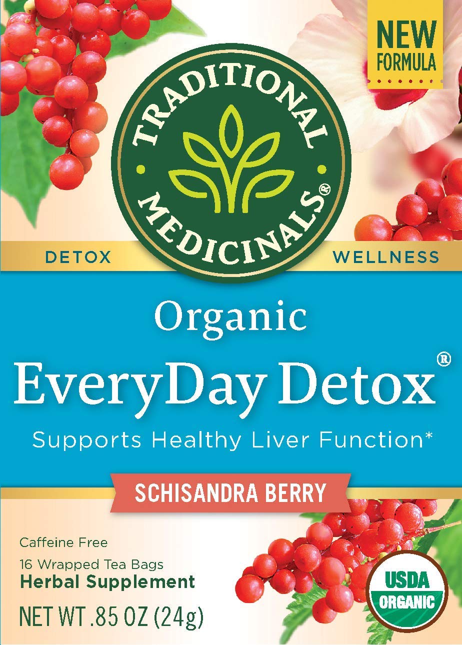 Traditional Medicinals Everyday Detox Herbal Tea - 96 Bags
