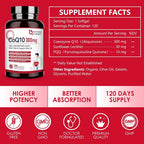 NATURE TARGET CoQ10 300mg Softgels with PQQ - 120 Softgels - image 2