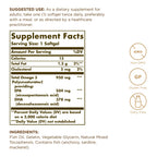 Solgar Triple Strength Omega 3 950 mg - 200 Softgels - image 2