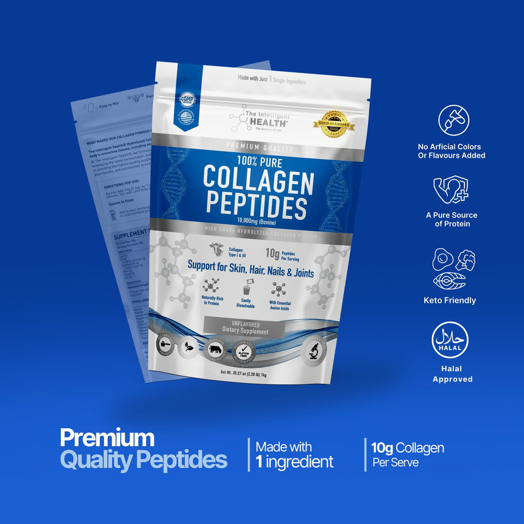 The Intelligent Health Hydrolysed Collagen Powder (Bovine) - High