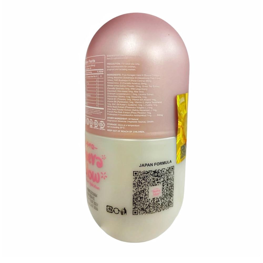 Generic Heira Glow Absolute Hydration Glutathione Collagen Capsules - 60 Count - image 2