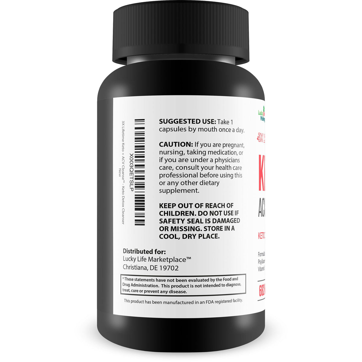 Generic 3X Lifetime Keto + ACV Cleanse - Keto Detox Cleanse for Full - image 3