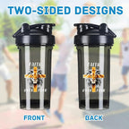 generic Shaker Cup,Fashion Theme Pattern Shaker Bottle Leak-proof