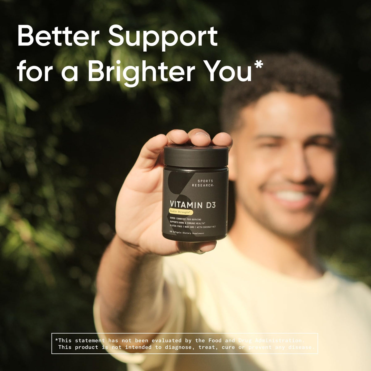 Sports Research® Vitamin D3 with Coconut MCT Oil