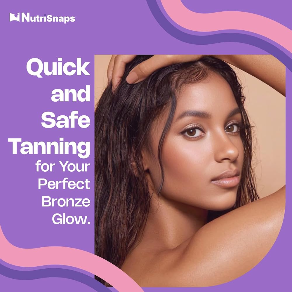 Nutrisnaps Tanning Gummies for Women & Men - 60 Count - image 6
