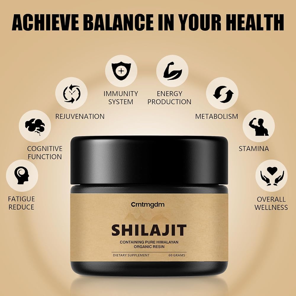 Juebingy Shilajit Pure Himalayan Organic Resin for Energy Support - 60g - image 4