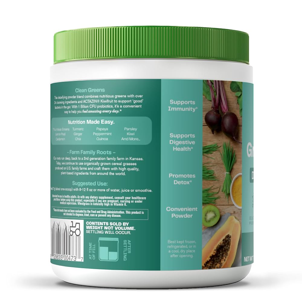 Amazing Grass Greens Blend Detox and Digest Clean Greens, 30 Servings - image 6