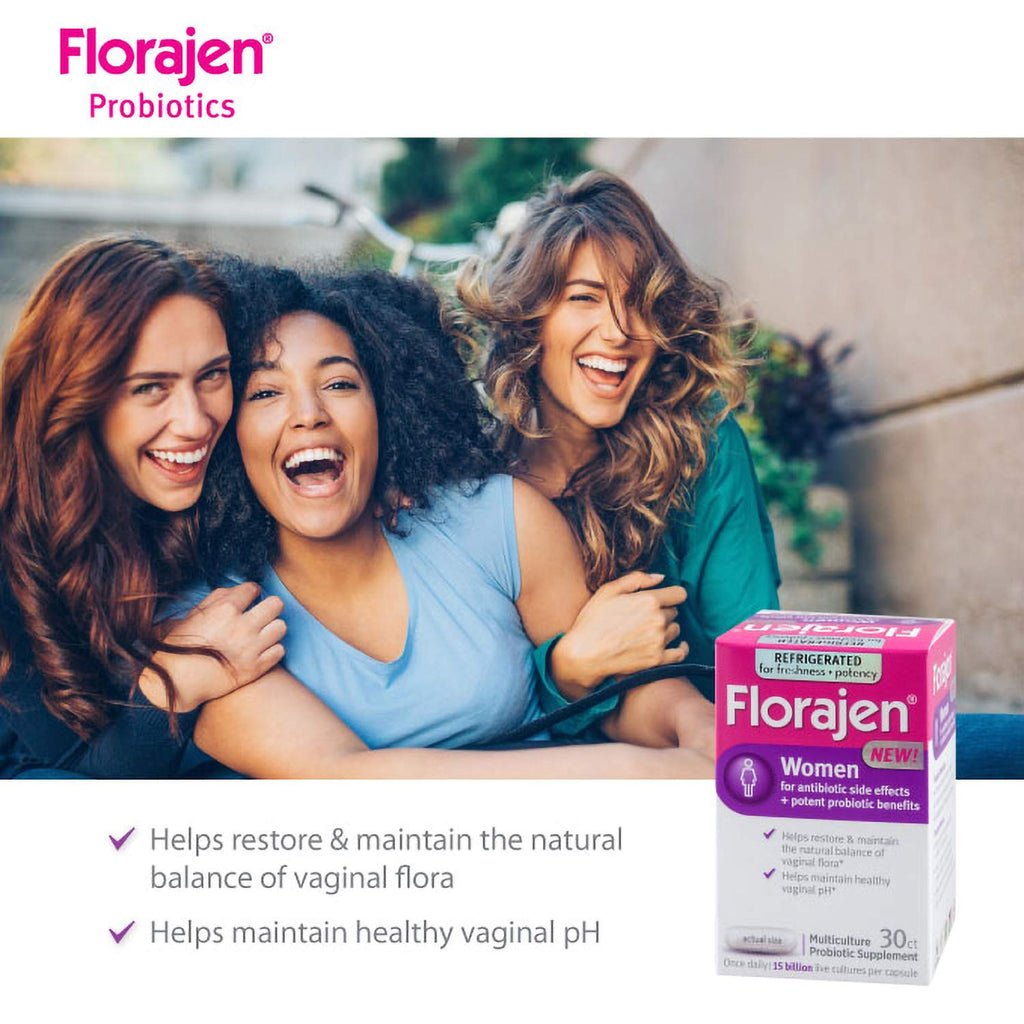 Florajen Kids & Women Refrigerated Probiotics - 60 Capsules - image 2