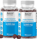 Amire Ceylon Cinnamon Sugar-Free Gummies - 120 Count