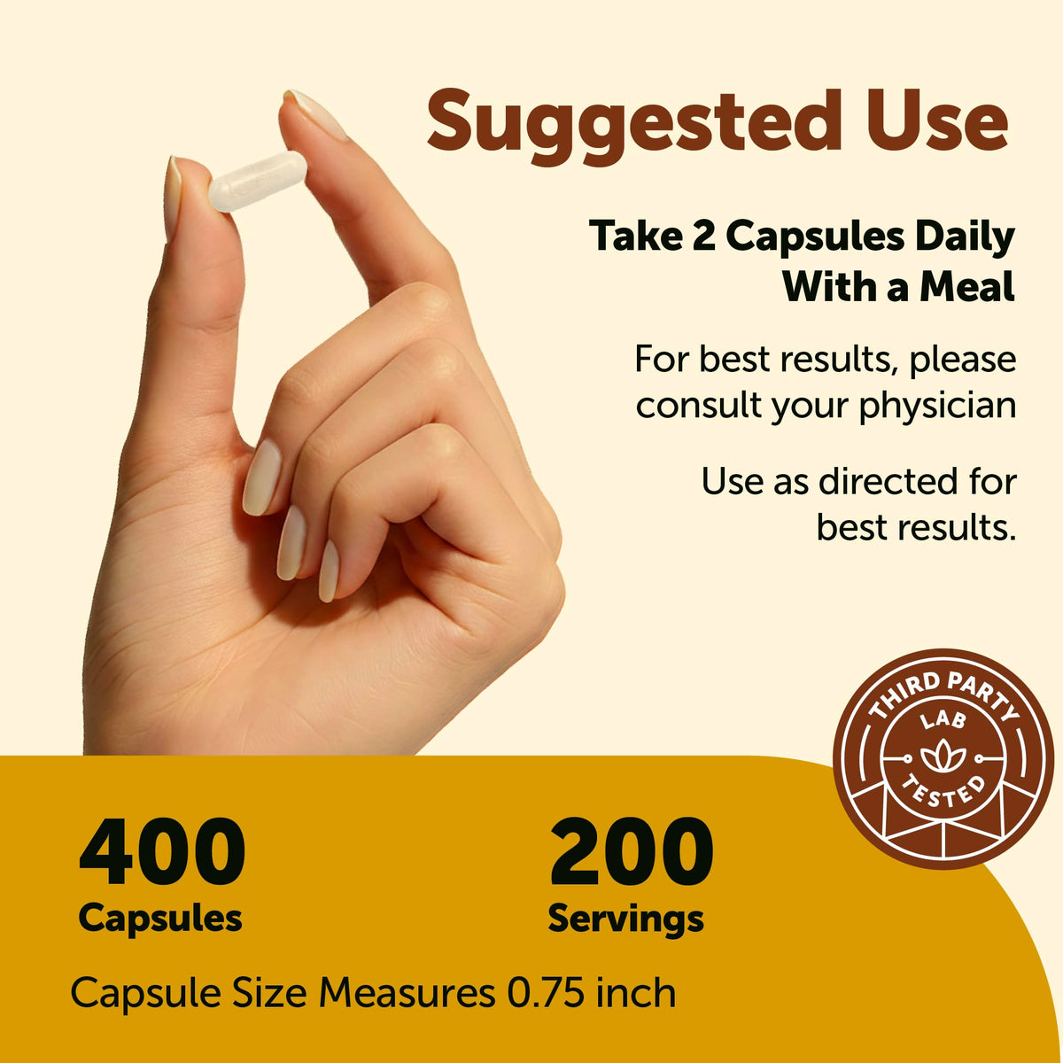 Micro Ingredients Vitamin B3 Niacinamide 500mg - 400 Capsules - image 4