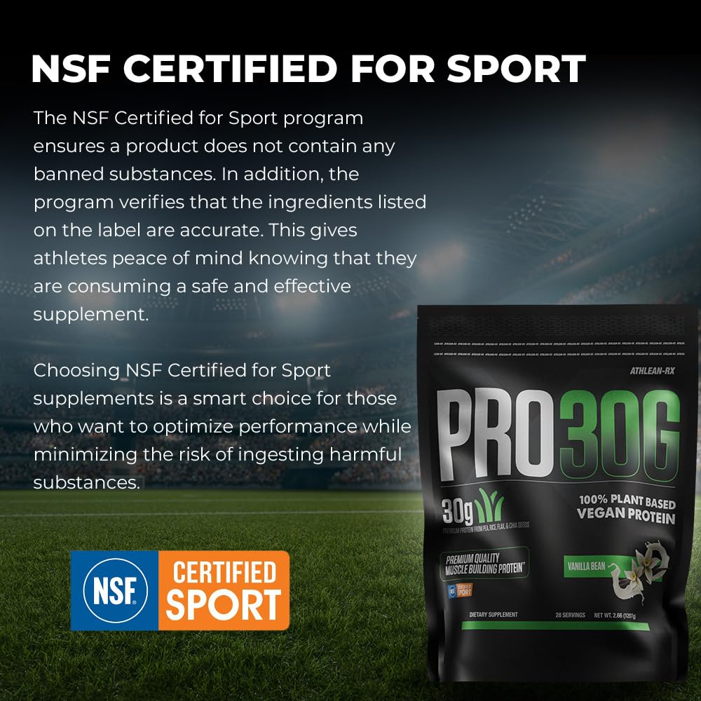 ATHLEAN-RX PRO 30G Vegan Protein Powder by ATHLEAN-X - Plant-Based