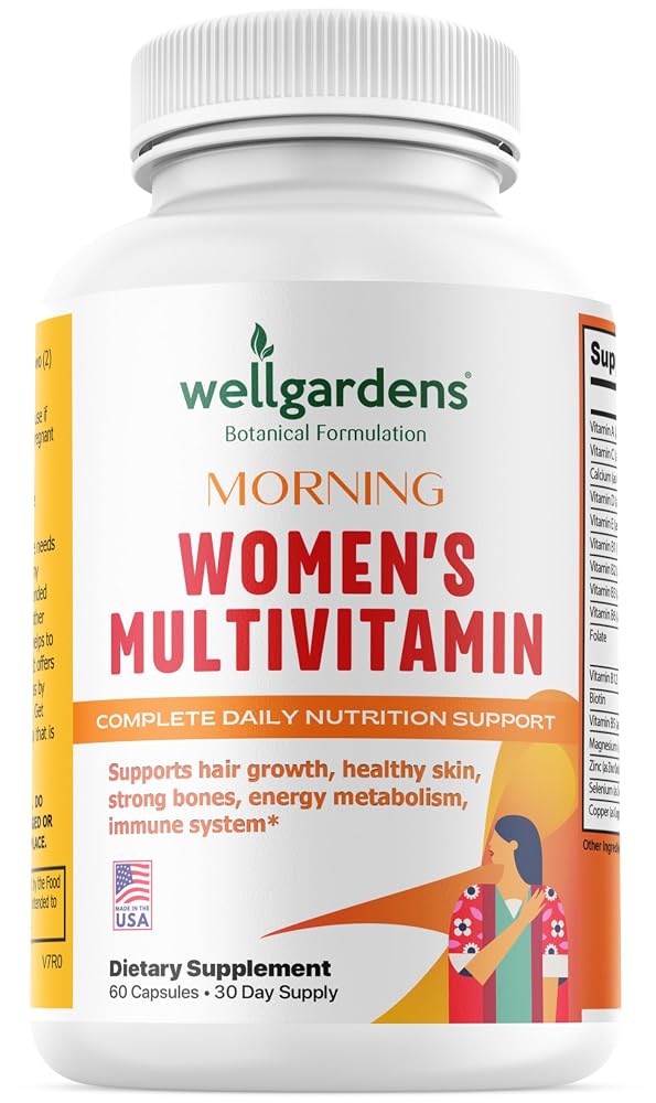Wellgardens Women's Daily Multivitamin with Biotin & Cranberry - 60 Capsules